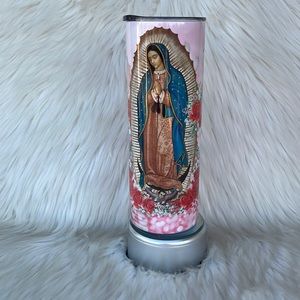Skinny l Tumbler l  20oz l Virgen de Guadalupe stainless steel